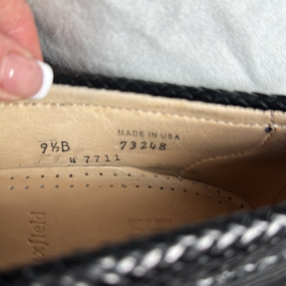 Allen Edmonds black tassel loafer Maxfield 9.5 B made in USA style 73248 47711 - Picture 12 of 12